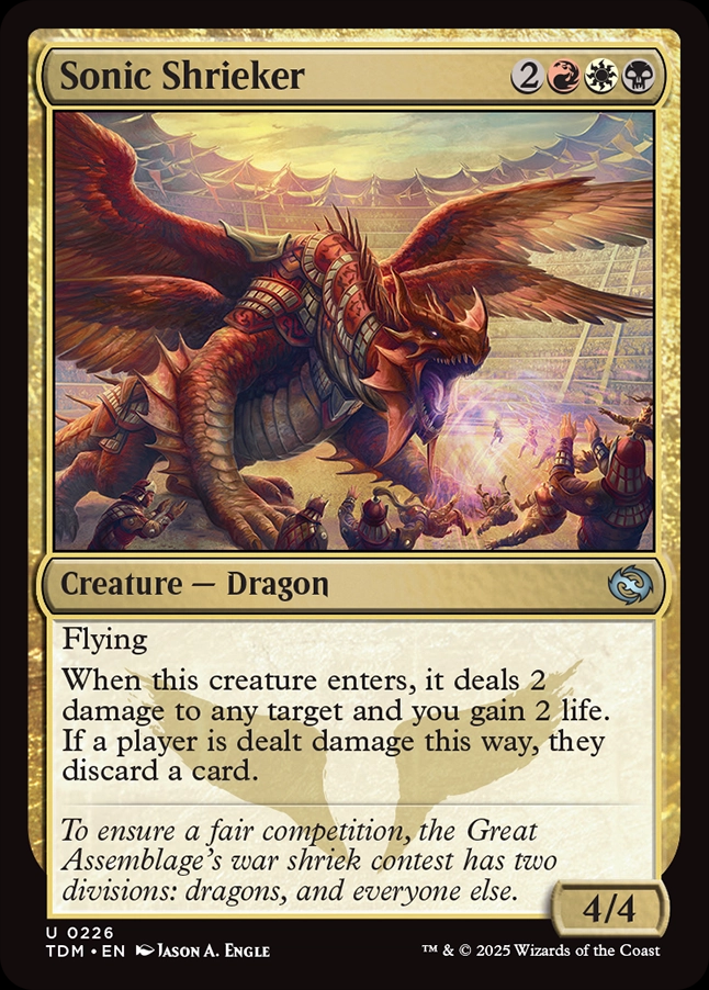 Sonic Shrieker - Foil